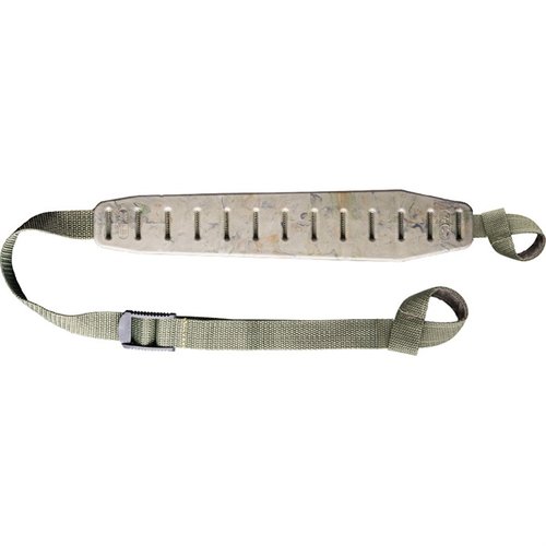 THE QUAKE CLAW 2.0 SLIP-ON SHOTGUN SLING tarjoaa kevyen, kestävä ja hajunkestävä non-slip padin, joka pitää aseesi tukevasti olkapäällä ilman swivel-studeja.