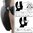 NOISEFIGHTERS SIGHTLINES ADAPTER PLATES FOR MOST WALKER HEADSETS