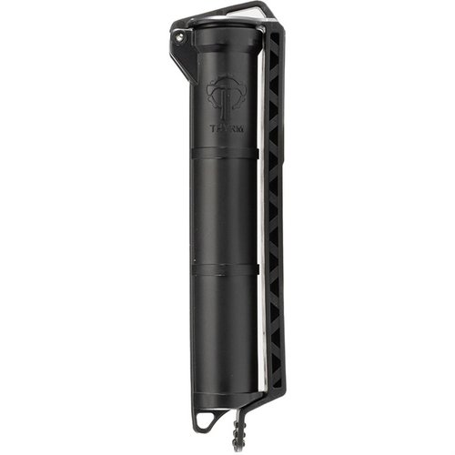 CELLVAULT BATTERY STORAGE on kompakti, veden- ja pölynkestävä säilytysratkaisu, joka pitää CR123 ja AAA-paristot sekä tärkeät varusteet turvallisina ja helposti saatavilla.