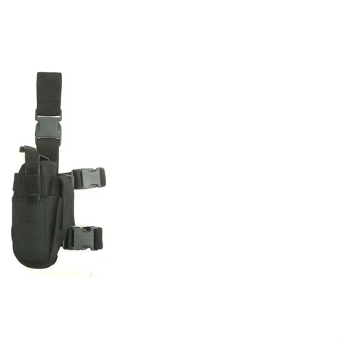 CACTUS JACK TACTICAL DROP LEG HOLSTER on täysin säädettävä, kestävä 600 Denier polyesterista valmistettu holsteri, joka tarjoaa nopean pääsyn aseeseen ja sopii useimmille käsityksille.