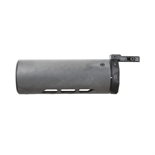 U-RAC XL Suppressor Shield tarjoaa erinomaisen suojan suppressoreille, vähentää lämpöä jopa 60%, ja on yhteensopiva AR-15 ja AR-10 alustoille.