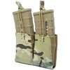GBRS Groupin Double Rifle Magazine Pouch tarjoaa MOLLE/yksityökaluyhteensopivuuden, bungee-kiinnityksen ja sujuvan vedon AR-15/AK-47 patruunoille.