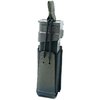GBRS Groupin SINGLE PISTOL MAG POUCH tarjoaa MOLLE/BELT-yhteensopivuutta, irrotettavan bungee-retentionin ja sujuvan laukaisun useimmille kaksikerroksisille pistoolipatruunoille.