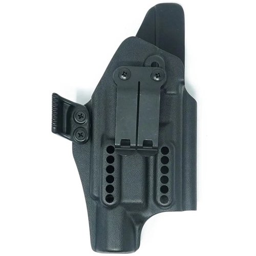GBRS Groupin X PRIORITY 1 IWB -holsteri tarjoaa säädettävän pidon, avoimen muotoilun ja optiikka-leikkauksen, optimoiden piilokannan käyttökokemuksen.
