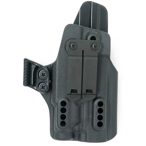 GBRS GROUP X PRIORITY 1 IWB - säädettävä kantokulma, täydellinen suoja, optiikka-aukko ja mukautuva kiinnitys, täydellinen SIG P365 XMACRO W/TLR-7:lle.