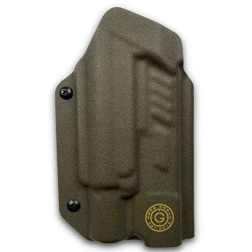 GBRS Groupin X PRIORITY 1 OWB -holsteri on säädettävä, avomallinen ja optiikkavalmiina, suunniteltu Glock 9mm/.40 -malleille SureFire X300U -valolla.