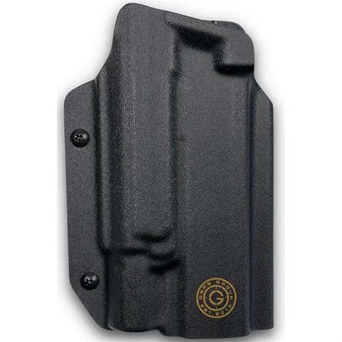 GBRS GROUP X PRIORITY 1 OWB -holsteri SIG SAUER P320:lle, jossa on SUREFIRE X300U. Säädettävä pidike, avoin muoto ja optiikka-leikkaus.