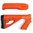 ADAPTIVE TACTICAL, LLC EX PERFORMANCE ADJ STOCK & FOREND FOR 12G REM 870 ORANGE