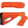ADAPTIVE TACTICAL EX Performance Adjustable Stock & Forend tarjoaa mukautettavan pituuden, kestävästä polymerista valmistetun rakenteen ja piilossa olevan picatinny-railin.