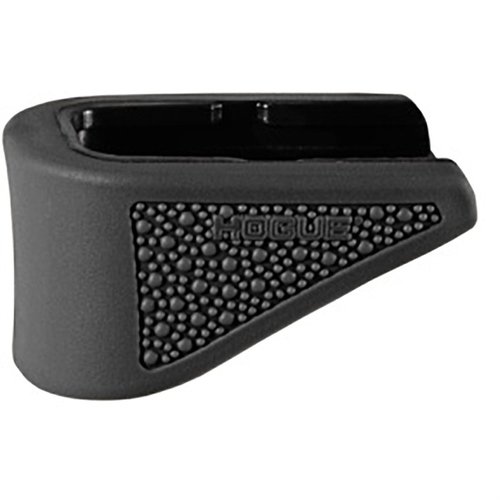 Hogue OverMolded Grip Extension Pad GLOCK 42: parantaa otetta, suojaa patruunaa maahan pudotettaessa ja on helppo asentaa. Kestävä ja mukava käyttöön.