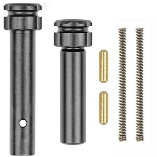 NEXT LEVEL ARMAMENT ASCEND ENHANCED TAKEDOWN PINS AR-15, tarkasti valmistettu, pidennetty helppoa poistamista varten, parannettu ote ja dimpled pää.