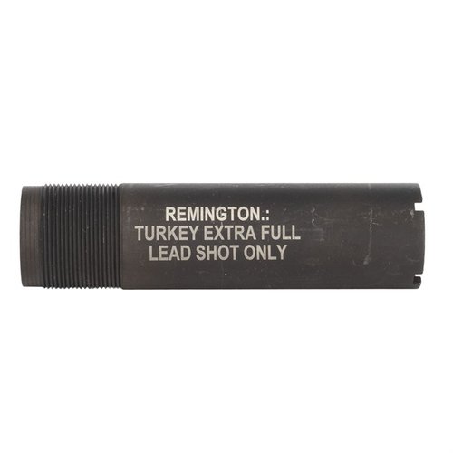 REMINGTON 12 GA TURKEY EXTRA FULL CHOKE TUBE on Remington 870 parantaa laukauksen tarkkuutta ja tiheyttä, kestävä rakenne toistuvaan kenttäkäyttöön.