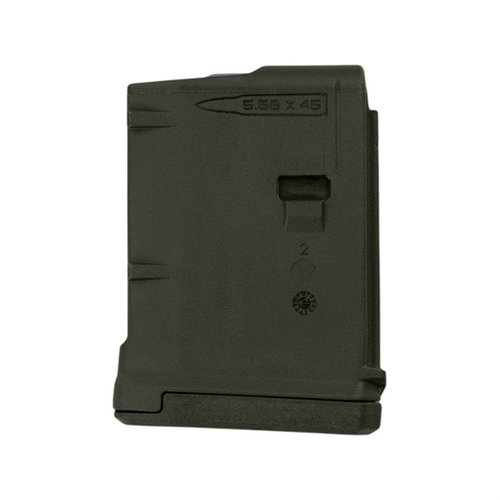 PMAG® AR/M4 GEN M3™ 5.56X45MM on kestävä ja luotettava polymeerimagasini, jossa on 10/20 laukauksen kapasiteetti, anti-tilt seuraaja ja laaja yhteensopivuus.