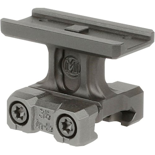 MK2 T2 AIMPOINT MOUNTS tarjoavat huipputason tarkkuutta, kestäviä materiaaleja ja monipuolisia korkeuksia, mukaan lukien 1/3 Co-witness, sekä elinikäisen takuun.