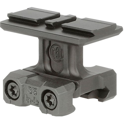 MK2 Acro Aimpoint Mount tarjoaa huipputarkkuutta, kestäviä 4140 teräsklamppeja ja erinomaisen palautuksen nollapisteeseen. Saatavilla eri korkeuksilla.