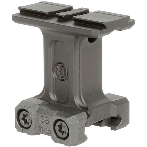 MK2 ACRO AIMPOINT MOUNT tarjoaa huipputason tarkkuutta, kestäviä materiaaleja ja tyylikkään muotoilun, täydellinen valinta punapiste- ja refleksikohdistimille.