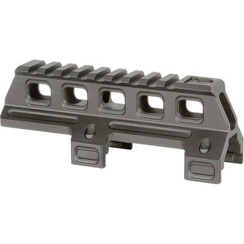 Päivitä HK MP5/MP5K tai yhteensopiva klooni Midwest Industries MP5/MP5K Optic Mountilla, joka tarjoaa helpon asennuksen ja monipuolisen kiinnityksen.