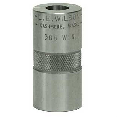 L.E. WILSON CASE GAGE mahdollistaa tarkat mittaukset ja säädöt 7⁄8"-14 täysimittaisille uudelleenkäyttödieille, estäen ylisuuren brassin käytön.