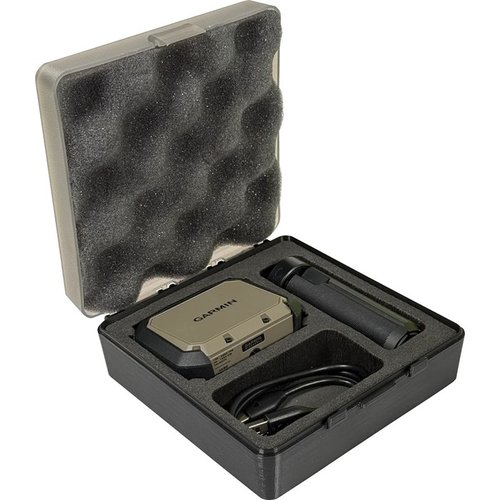 MTM:n CHRONOGRAPH CASE GARMIN XERO®: kestävä kovakotelo suojaa ja järjestää Garmin Xero -kronografiasi, selkeä kansi helpottaa sisällön tarkistamista.