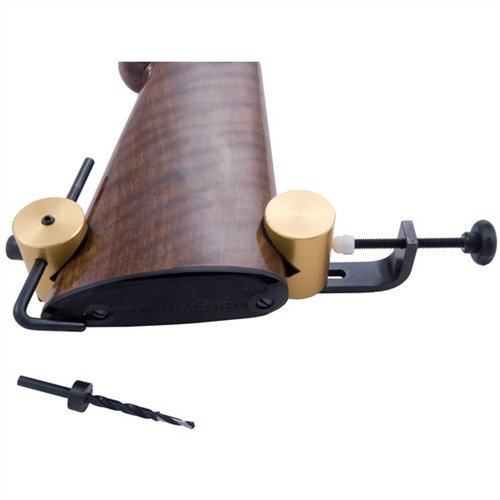 SLING SWIVEL DRILL JIG takaa tarkan porauslinjauksen ja itsesäätyvän keskityksen, estäen vaurioita ja tarjoamalla täydellisen sovituksen kaikille varastoille.