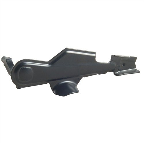 KREBS CUSTOM AK-47/74 Enhanced Safety tarjoaa pidennetyn turvallisuusvipu, helpottaa käyttöä ja on kestävä 1mm 1050 teräksestä, mattamustalla pinnalla.