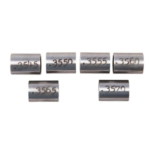 REVOLVER CYLINDER THROATING REAMER, .357 CAL. PILOT PACK parantaa tarkkuutta ja auttaa poistamaan fliers, avaa sylinterin kurkkuja tasaiseksi halkaisijaksi.