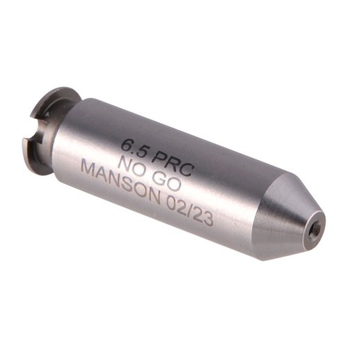 Manson Precision Rimless Cartridge Headspace Gauge takaa tarkat mittaukset, kestävä rakenne ja laaja kaliberivalikoima turvalliseen ja luotettavaan aseiden huoltoon.