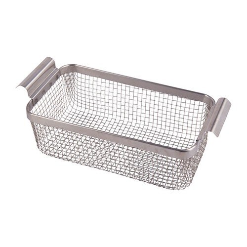 L&R MFG Accessory Basket on ruostumatonta terästä ja tarjoaa nopean, käsivapaan sekä mikroskooppisen puhdistuksen likaisille aseille ja osille.
