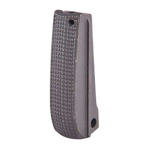 1911 CHECKERED MAINSPRING HOUSING, ARCHED CHROME MOLY tarjoaa erinomaisen otteen ja hallinnan, valmistettu kestävästä teräksestä ilman sovitustarvetta.