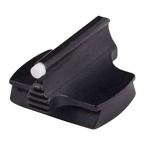 Tarkkuusvalmistetut RIFLE BARREL MOUNTED -kiväärin etusiteet, joissa on kauniisti muotoiltu teräksinen terä, saatavilla useilla helmivaihtoehdoilla.