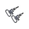 115 RGS SWIVEL SET tarjoaa kestävän ja luotettavan ratkaisun aseesi kiinnittämiseen, sopii useimmille aseille ja sisältää 1" ja 1-1/4" lenkit.