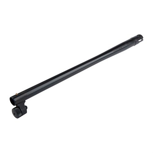 MOSSBERG 500: 20" sininen 12GA 8-laukkuinen piippu kultaisella etupisteellä, täydellinen tarkkuus ja luotettavuus ampumiseen.