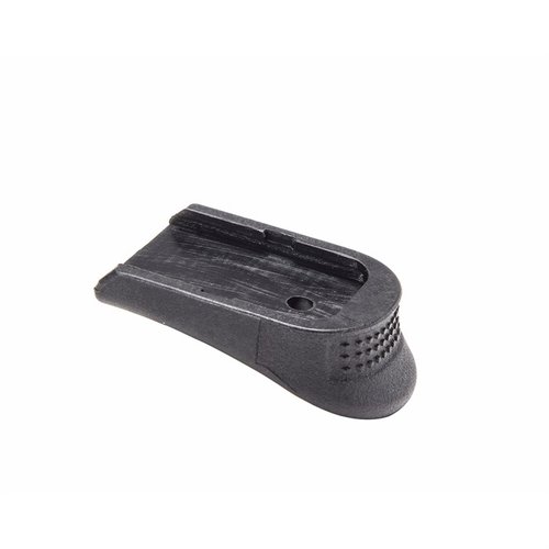 Pachmayr Glock® Grip Extender parantaa lyhyiden Glock®-pistoolien otetta, on helppo asentaa ja valmistettu kestävästä polymeeristä, 2 kpl/pakkaus.