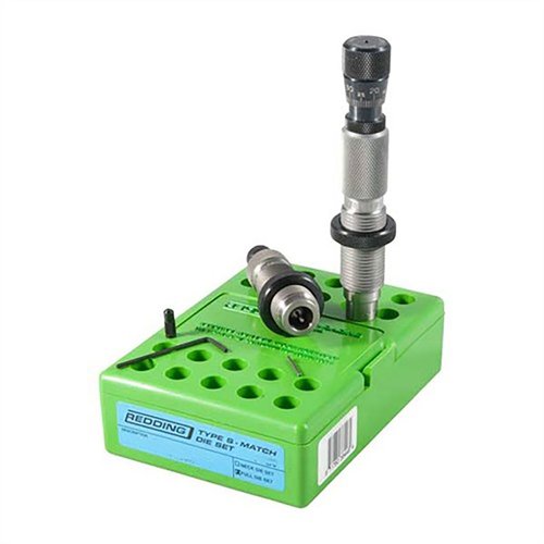 Reddingin Type S Match Bushing Full Die Set tarjoaa tarkkaa täysimittaista muotoilua ja säätömahdollisuuksia, mukana kilpailuistuin, joka vähentää keskeisyyshäiriöitä.