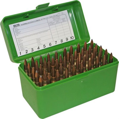 FLIP TOP RIFLE AMMO BOX on kestävä polypropeeni, jossa on 25 vuoden takuu, Snap-Lock-lukitus ja teksturoitu pinta, täydellinen ampumatarvikkeiden säilytykseen.