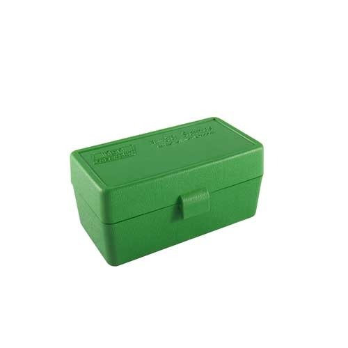 MTM CASE-GARDin Flip Top -patruunalaatikot ovat kestäviä, vuotamattomia ja niissä on 25 vuoden takuu. Mukana lataustarrat ja hyvä ote pinnassa.