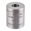 WILSON PISTOL MAX CASE GAGES mahdollistaa tarkat mittaukset 9mm Luger -patruunoiden kriittisistä mitoista, estäen ylisuuren brassin ja parantaen lataustarkkuutta.