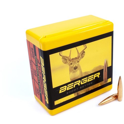 Bergerin VLD TARGET 6MM (0.243") VLD BOAT TAIL - 105GR tarkkuusammukset tarjoavat erinomaisen ballistiikan ja vakauden, täydellinen valinta kilpailuihin.