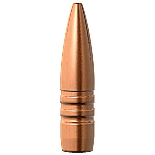 TRIPLE SHOT X® 30 CALIBER - johtamaton, 100% kuparista valmistettu luoti, joka tarjoaa äärimmäistä läpäisykykyä ja tarkkuutta metsästyksessä.