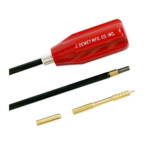 Dewey 30 cal puhdistusvarret ovat kilpailijoiden suosikkeja, kestävä pinnoite, mukana jag ja harjaadapteri, täydellinen .22 rimfire kivääreille.