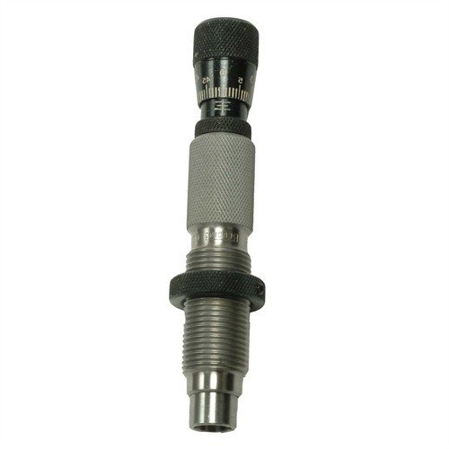 Reddingin Competition seater die 40 S&W ja 10MM Auto -kaliiperille tarjoaa tarkan ja säädettävän istutuksen, joka on yhteensopiva useimpien progressiivisten latauspressien kanssa.