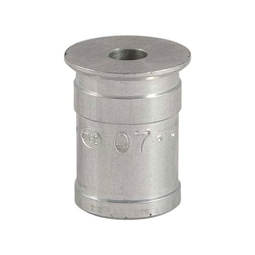 MEC Powder Bushings mahdollistavat tarkat ja säädettävät jauhekuormat eri patruunoille. Suosittelemme aina punnitsemaan jauhepainot tarkkuuden varmistamiseksi.