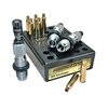 Reddingin PREMIUM DELUXE DIE SET 308 Winchester tarjoaa huipputarkkuutta, Carbide Size -painikkeen sujuvaan koon säätöön ja Bullet Micrometer Seating Die -toiminnon.