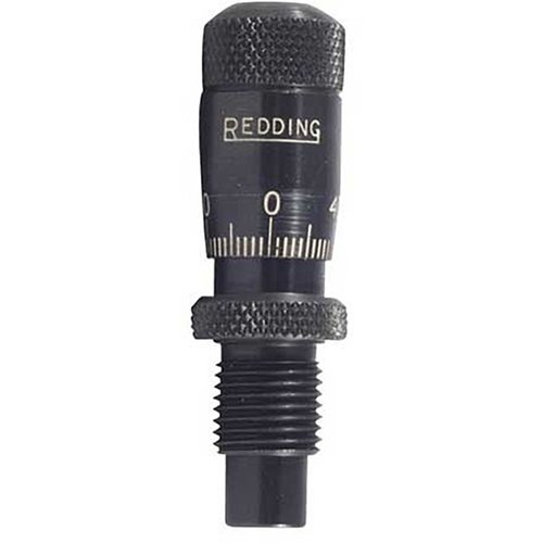 Reddingin STANDARD BULLET SEATING MICROMETER mahdollistaa tarkan ja toistettavan patruunoiden istutussyvyyden säädön 1/1000 tuuman tarkkuudella.