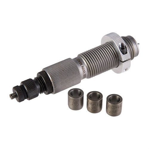 Forster Bushing Bump Neck Die Kit mahdollistaa tarkkuuslataajien hallita kaulan jännitystä, sisältäen hiontaprosessilla valmistetun sizing die ja kolme valittua bushingia.