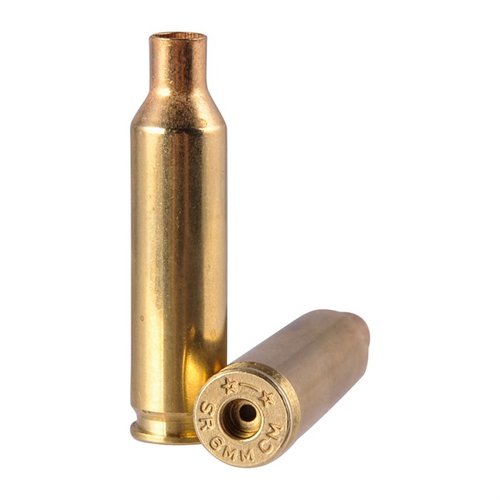 6mm Creedmoor Small Primer Brass tarjoaa erinomaisen tarkan ampumakokemuksen, pienempi rekyyli ja kestävä rakenne, joka mahdollistaa suuremman nopeuden ja paineen.
