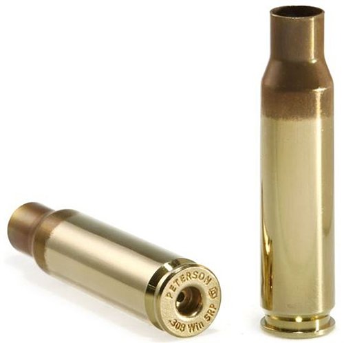 .308 Winchester Brass, valmistettu huipputeknologialla, takaa tarkkuuden ja johdonmukaisuuden. Saatavilla sekä suurilla että pienillä sytytyspohjilla.