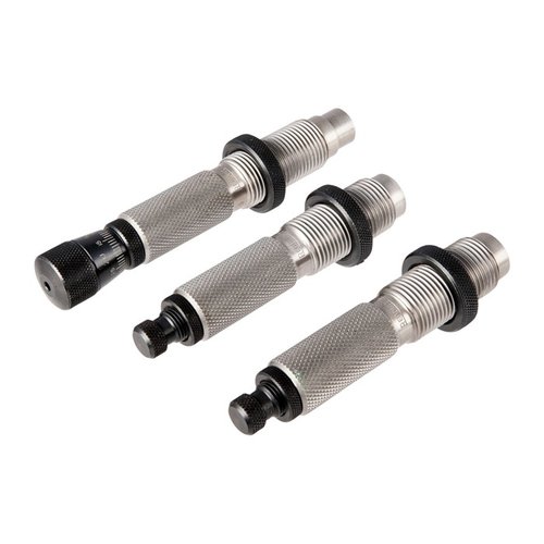 MASTER HUNTER DELUXE CARBIDE DIE SET - täydellinen valinta metsästäjille, jotka tarvitsevat luotettavaa full length resizingia ja neck sizing -vaihtoehtoa optimaaliseen latauskehitykseen.