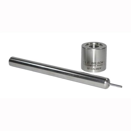 50 Caliber Decapping Pin & Base Set on suunniteltu primereiden poistamiseen vakaalla pohjalla. Ruostumaton teräs takaa kestävyyden ja tarkkuuden. Valmistettu Yhdysvalloissa.