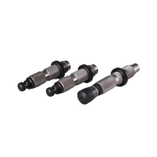 Reddingin TYPE-S Elite Bushing Die Set tarjoaa tarkkaa kaulan jännityksen säätöä, parantaen lataustarkkuutta ja johdonmukaisuutta 85 eri patruunalle.